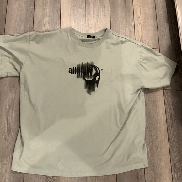 Forever 21 Oversized T-shirt All night Crescent Moon Graphic Tee - Picture 3 of 5